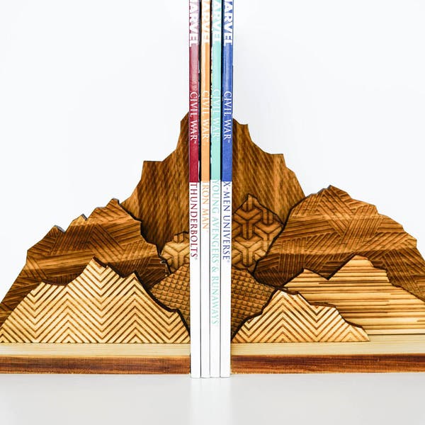 Bookends, Book ends, Mountain