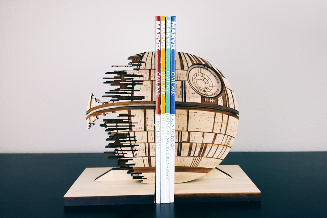 Bookends, Death Star, Starwars, Star Wars, Book Ends