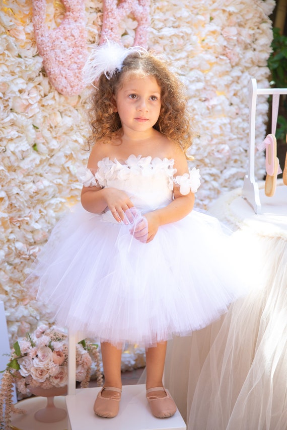 ballerina flower girl dress