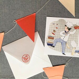Carte postale - Pâtisserie