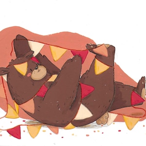 Greeting card - Birthday bear