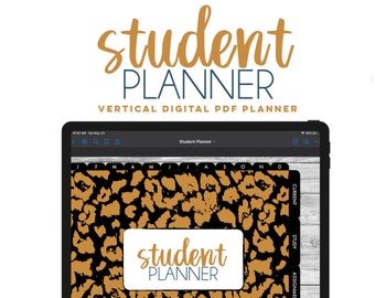Cyfrowy planista studencki | Planer studencki na iPada | Układy studenckie Goodnotes: dzienne, tygodniowe i miesięczne | DobreNotatki | Planista iPada