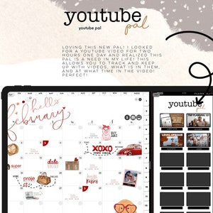 YouTube Splitscreen Pal | The digital planning organizing system! Tip video planner