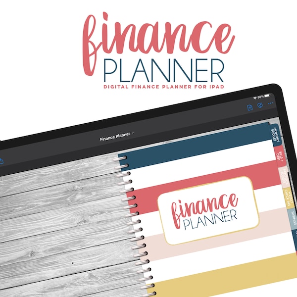 Digital Finance Planner | Digital Budget | Digital Finances | Finance Organizer | Digital Planning | Income Planner | Expenses Planner