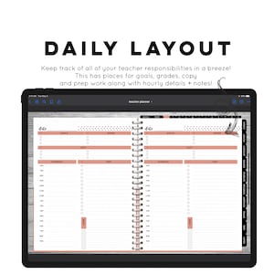 Digital Teacher Planner | Goodnotes | iPad Planner | Digital Planner ...