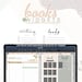 Books books wishlist, to read, currently, book review | Digital WIDGETS for the Customizable Digital LIFE Planner | Digital inserts only 