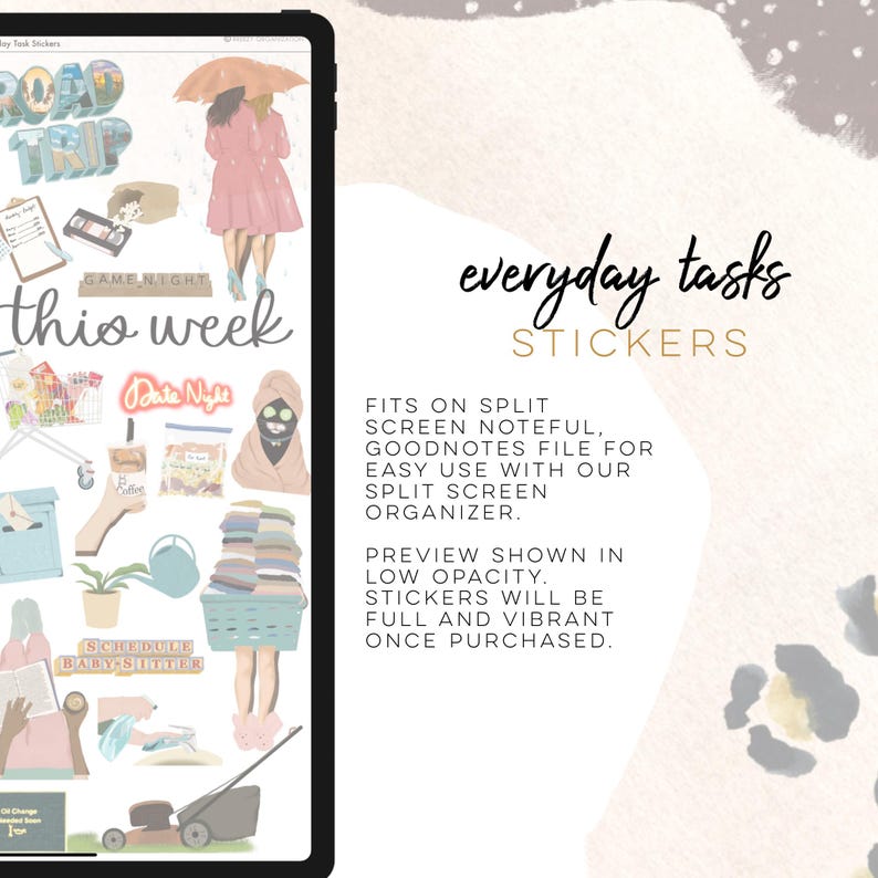 Google Task Stickers Everyday Task Stickers, Digital Planning, Work Stickers, Around the ...