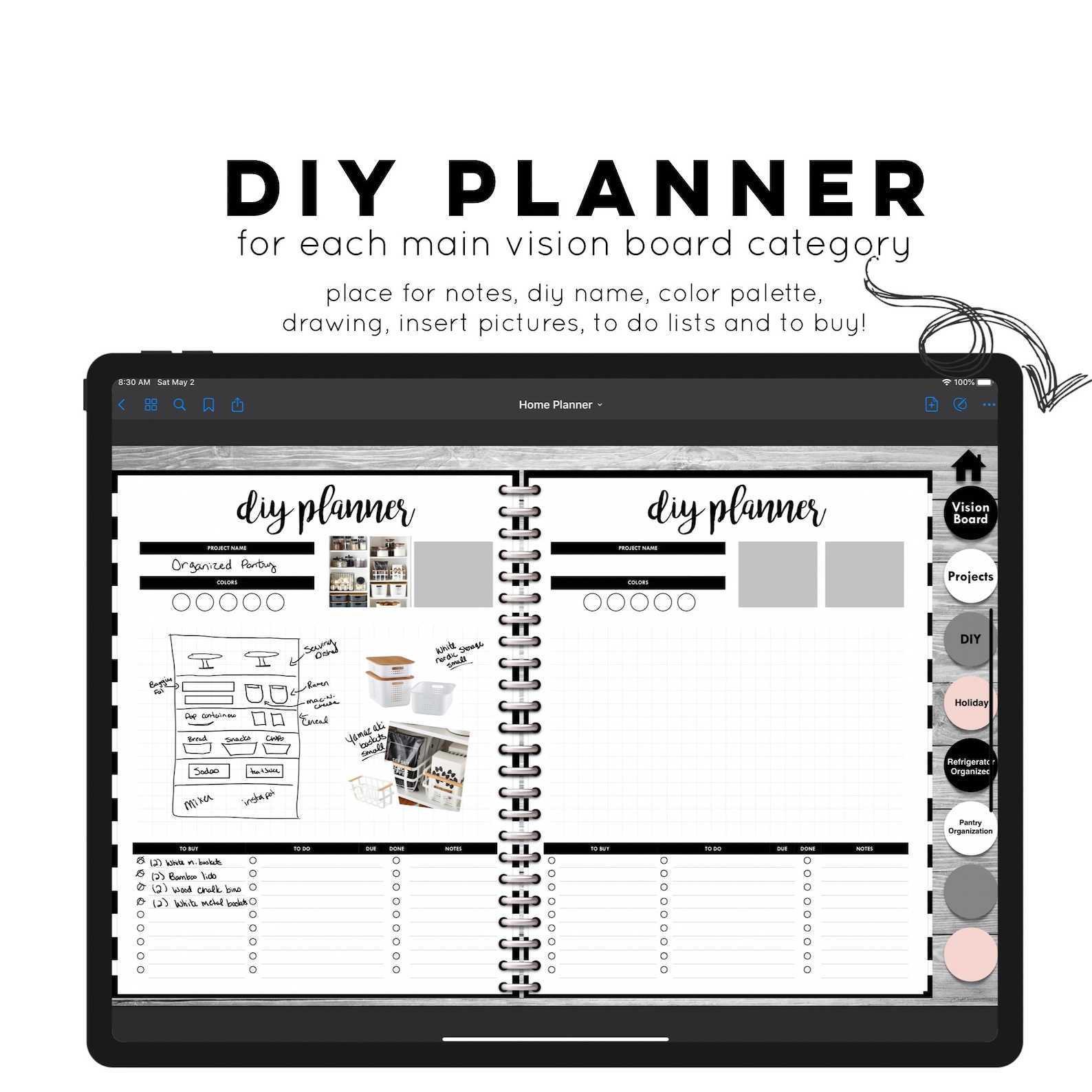 Home Planner | Etsy