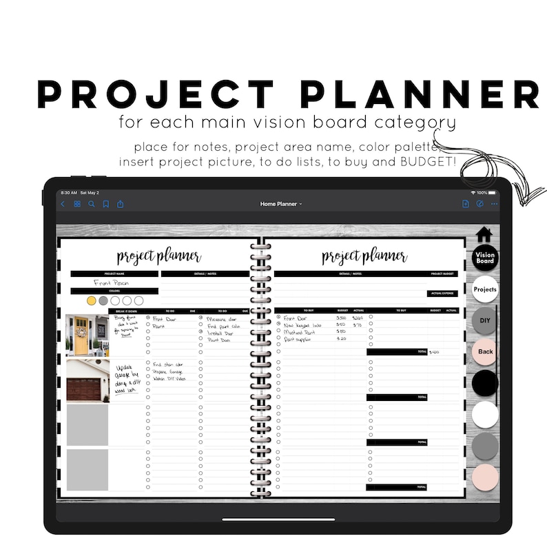 Home Planner Etsy