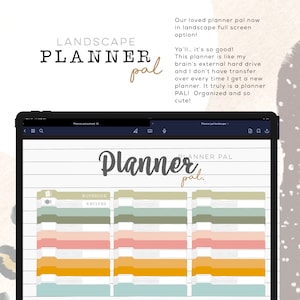 Landskapsplanerare Pal | Det digitala planeringssystemet! Digital planeringsorganisatör