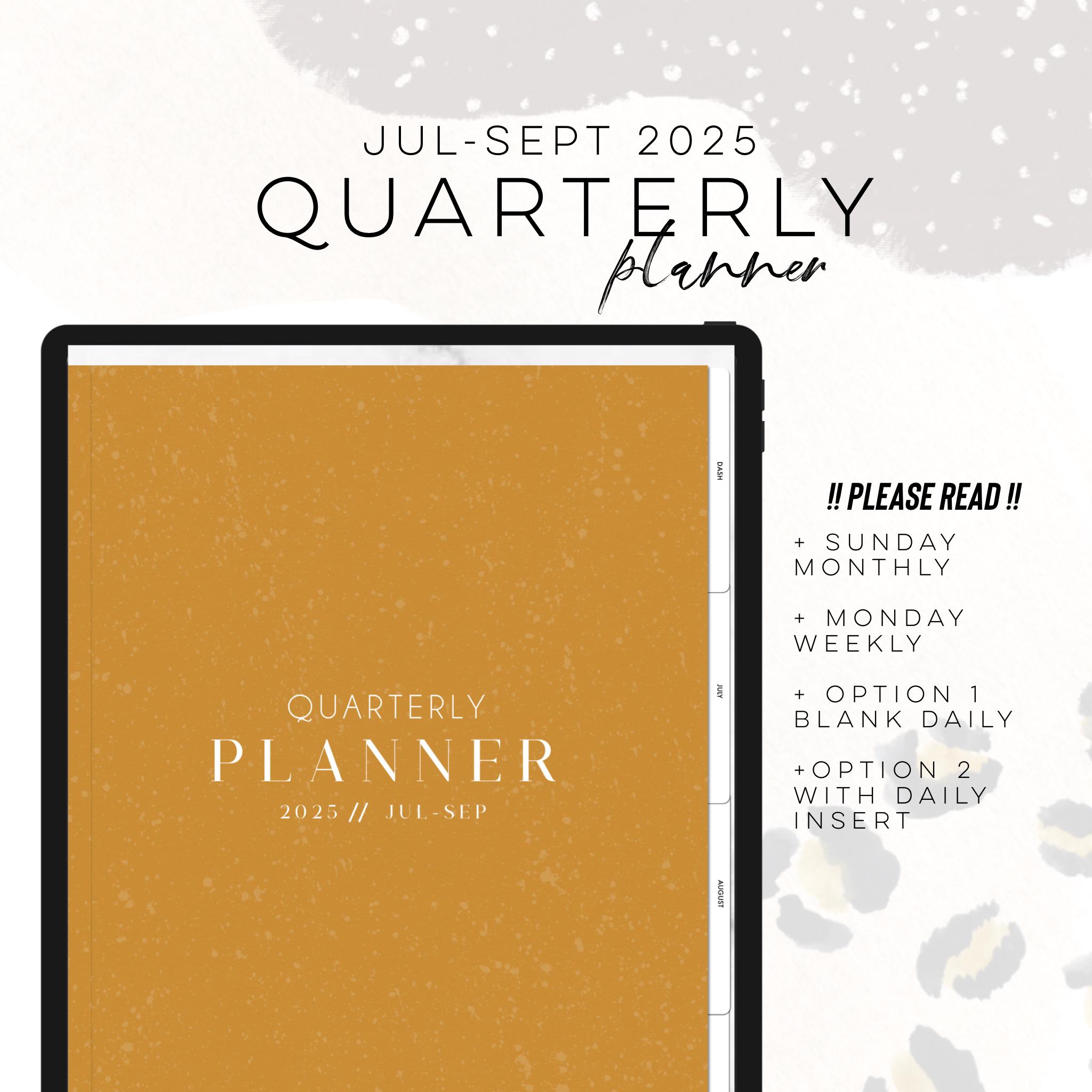 Custom Daily Planner