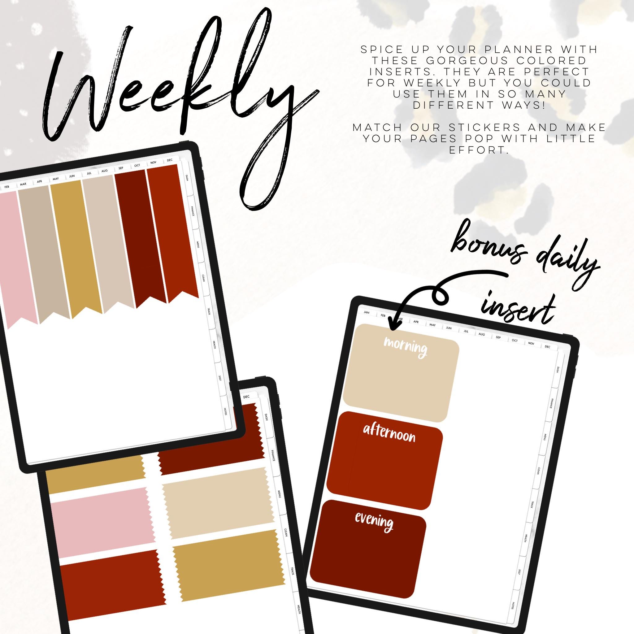 Digital Insert Card February 26 Weekly Digital INSERTS for the Customizable and Life ...