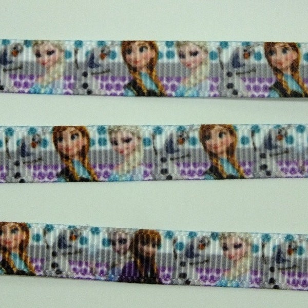 Frozen ribbon. Frozen Disney ribbon.