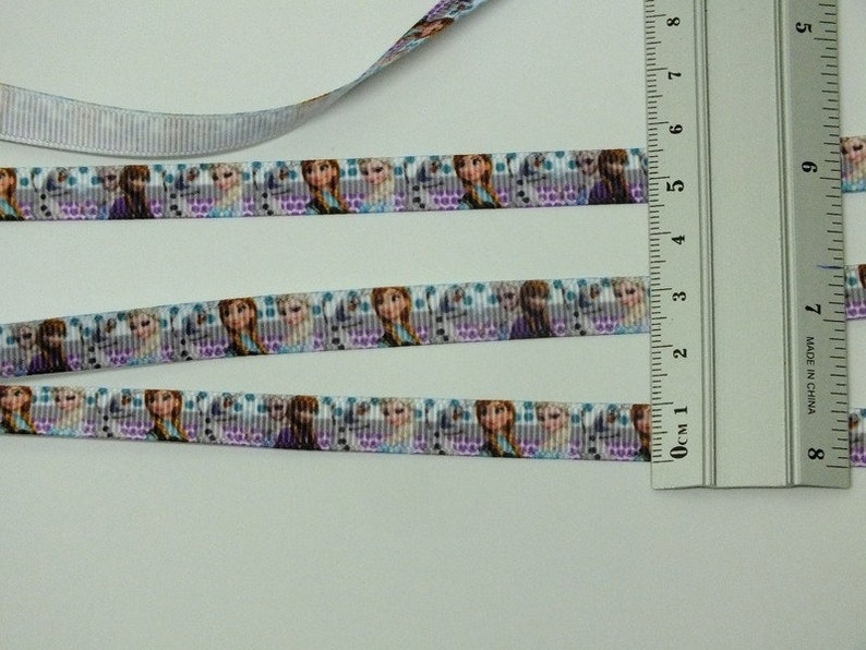 Frozen Ribbon. Frozen Disney Ribbon. - Etsy