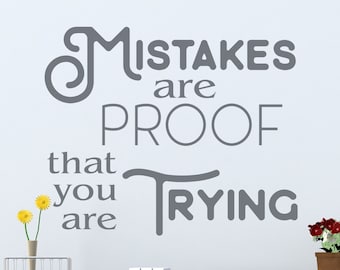 Mistakes are proof that you are trying, steam lab ideas, STEM in the classroom, make mistakes, proof you are trying,