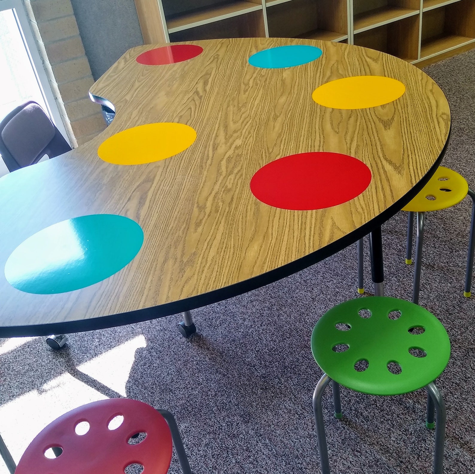 Dry Erase Circle Dry Erase Desk Classroom Decal Teacher Etsy