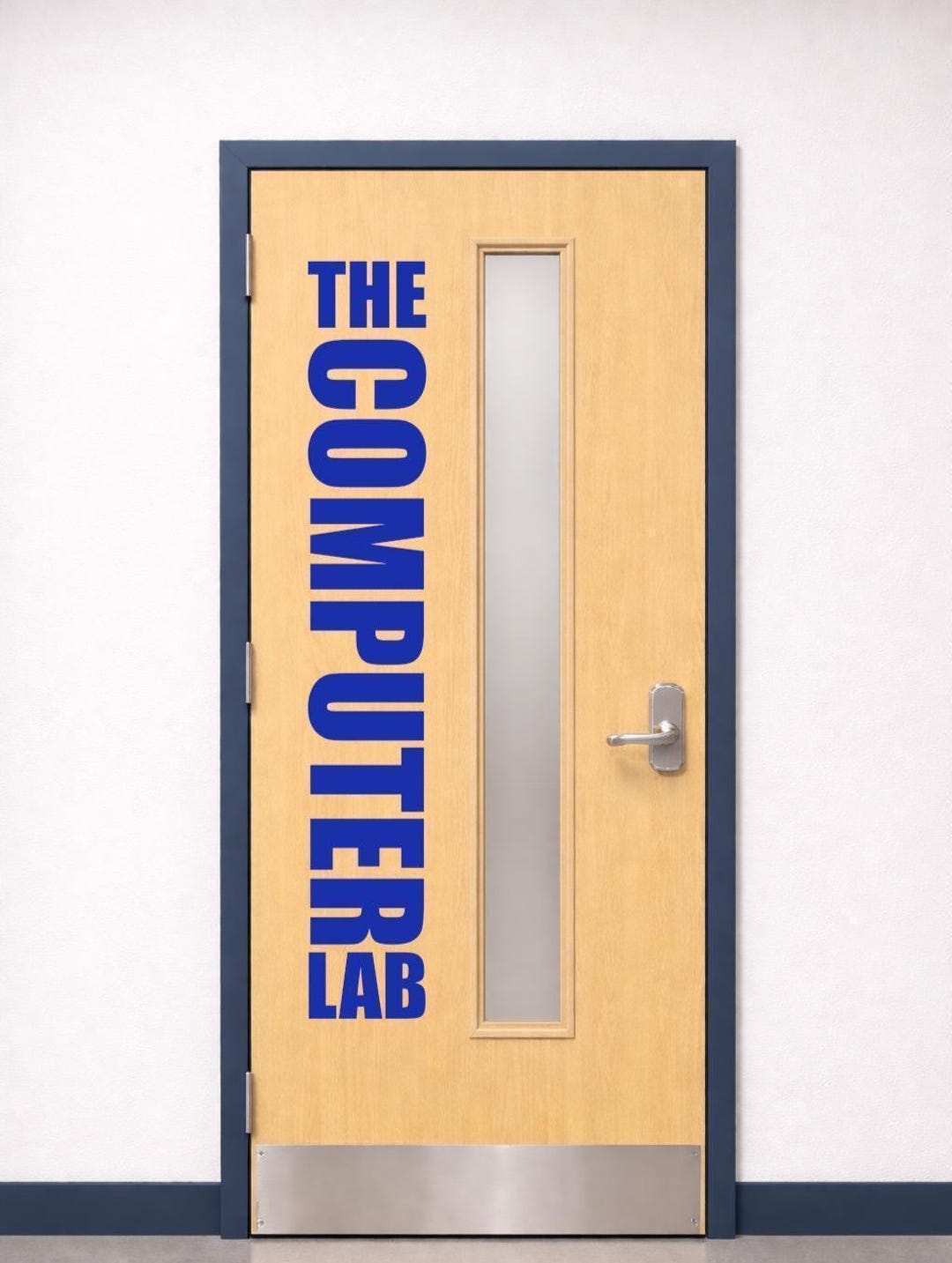 Computer Lab Door Vinyl Decal | Large Teacher Door Sign | STEM ...