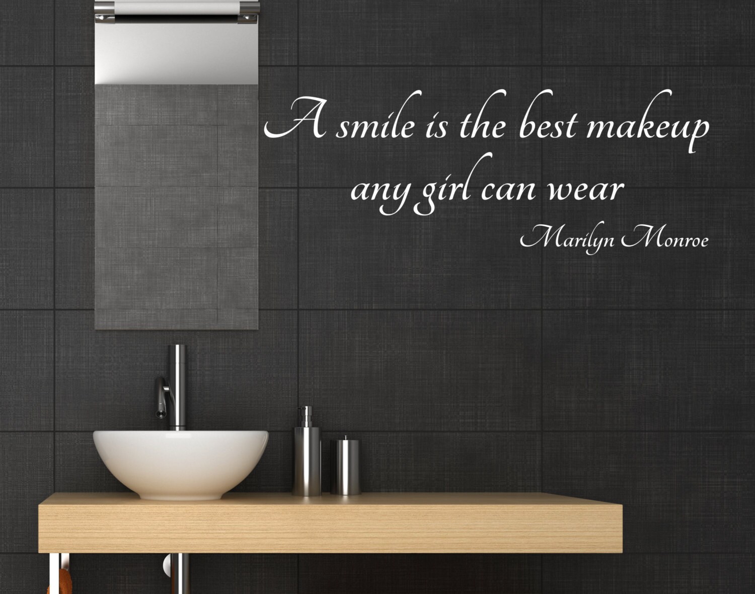 A Smile Is The Best Makeup Any Girl Can Wear Marilyn Monroe Etsy Canada