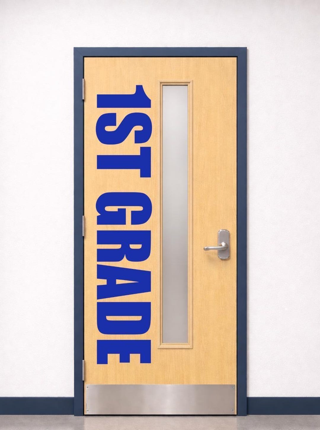 1st Grade Classroom Door Vinyl Decal | Teacher Door Sign | School Door ...