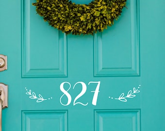 Home Address, Front Door, front door decal, home address decal, address number, mailbox address, front door numbers, house address, mailbox