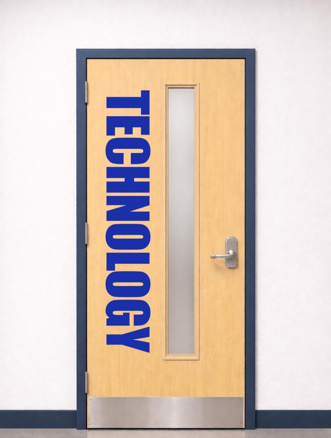 Technology Classroom Door Vinyl Decal | Computer Lab Door Sign | STEM ...