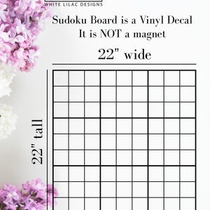 Sudoku Magnetic Game, White Board game, Fast finishers, Teacher must haves, classroom decal, teacher decal, classroom magnets, indoor recess bild 9