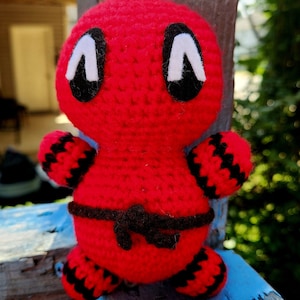 Deadpool Crochet Plushie