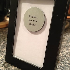 1” Mini Quote Magnet - Waka Flocka - Gotta Whole Lotta Money