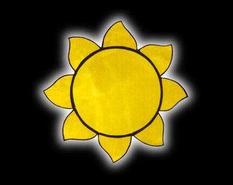 Stained Glass Sunburst Suncatcher