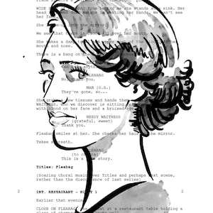 Phoebe Waller-Bridge / Fleabag Screenplay Portrait