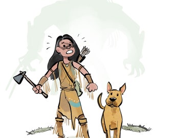 Ilustración de presas