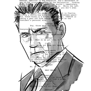 US-Präsident Jed Bartlet Drehbuch Portrait (Der Westflügel)