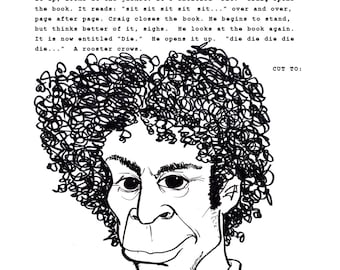 Charlie Kaufman Screenplay Portrait