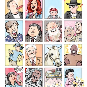 I Still Think You Sollte Leave - Mehr Gesichter von ITYSL Print
