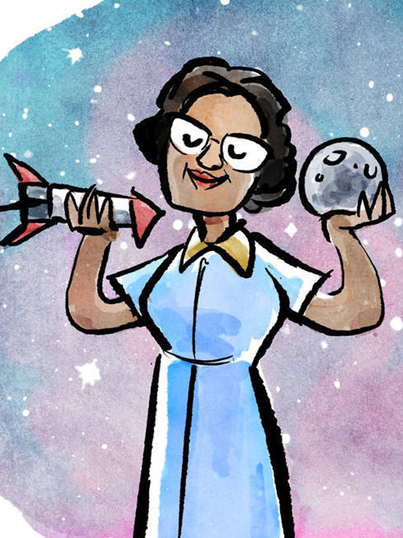 Katherine Johnson Print - Etsy