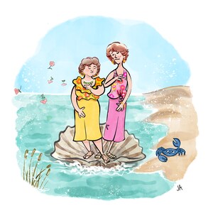 Barb & Star Ga naar Vista Del Mar Art Print