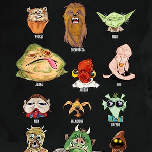 Scruffy-Looking Nerf Herders Print (Star Wars)
