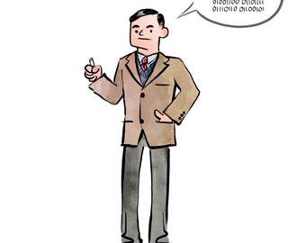 Alan Turing Print