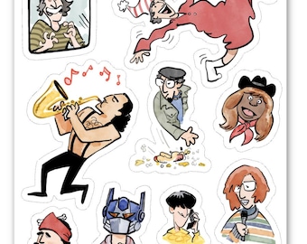 Lonely Island Digital Shorts Sticker Set