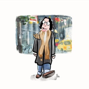Fran Lebowitz (Pretend It&#39;s a City) Print