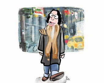 Fran Lebowitz (Pretend It es a City) Druck