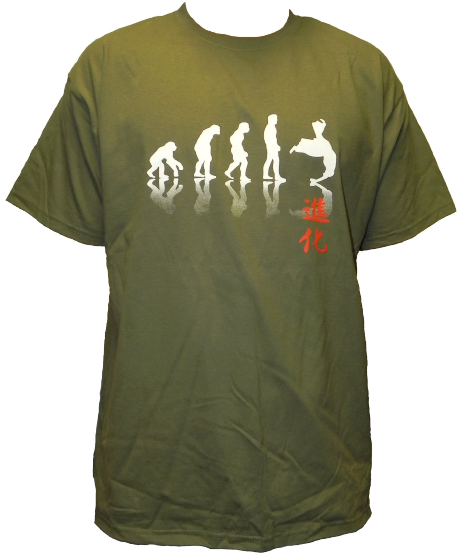 Aikido Evolve Tshirt Rolling Aikidoka Evolution Tee Olive Etsy