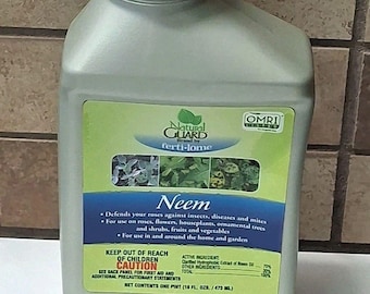 Natural Guard Ferti-lome  NEEM OIL  Concentrate 16 oz Makes 32 Gal New