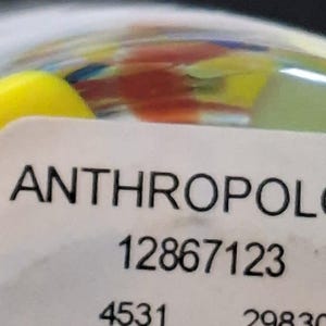 Retired ANTHROPOLOGIE #12967123 Artisan Fiesta Blown Glass Set Of 8 image 13