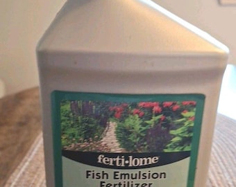 Fertilome Fish Emulsion 5-1-1 Garden Fertilizer Concentrate, 32fl oz