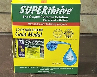 Superthrive 4 oz. Original Vitamin Solution with Kelp - Hydroponics Fertilizer