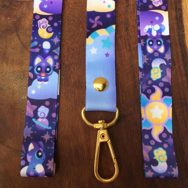 Cosmic Kitten Lanyard