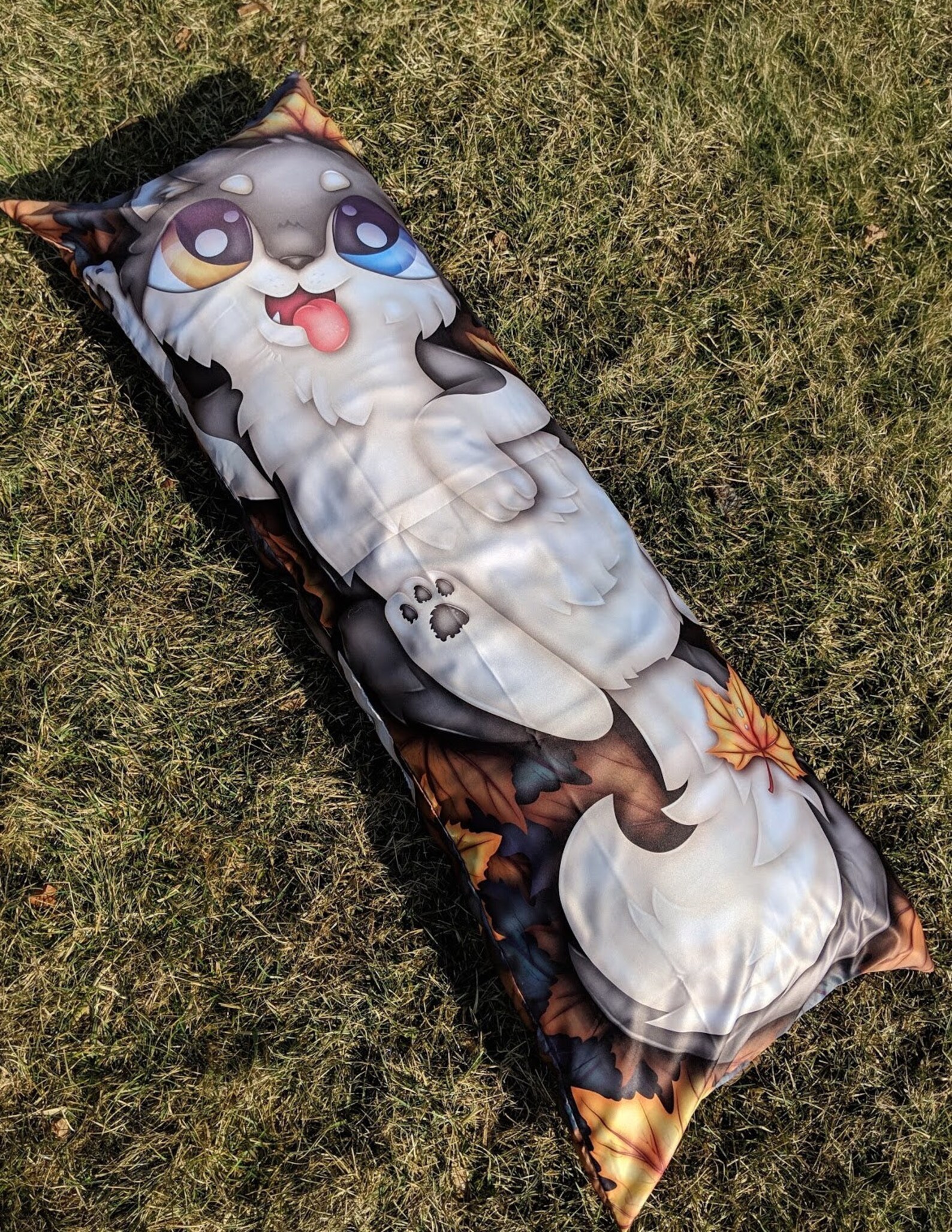 Wolf Body Pillow Etsy