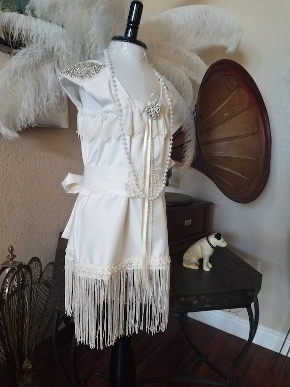 flapper flower girl dresses