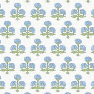 One or Both Sides - Hydrangea by Stout Pillow Cover or Bolster Pillow